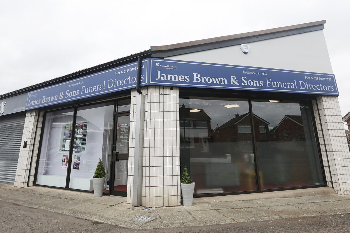 James Brown Funeral Notices Near Dundonald Belfast