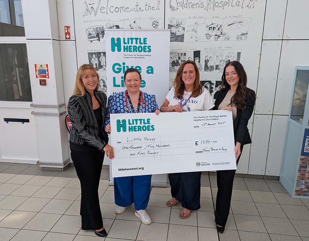 James Brown & Sons Cuddle Cot Donation