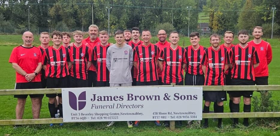 James Brown & Sons Proud to Support 4th Newtownabbey Football Club
